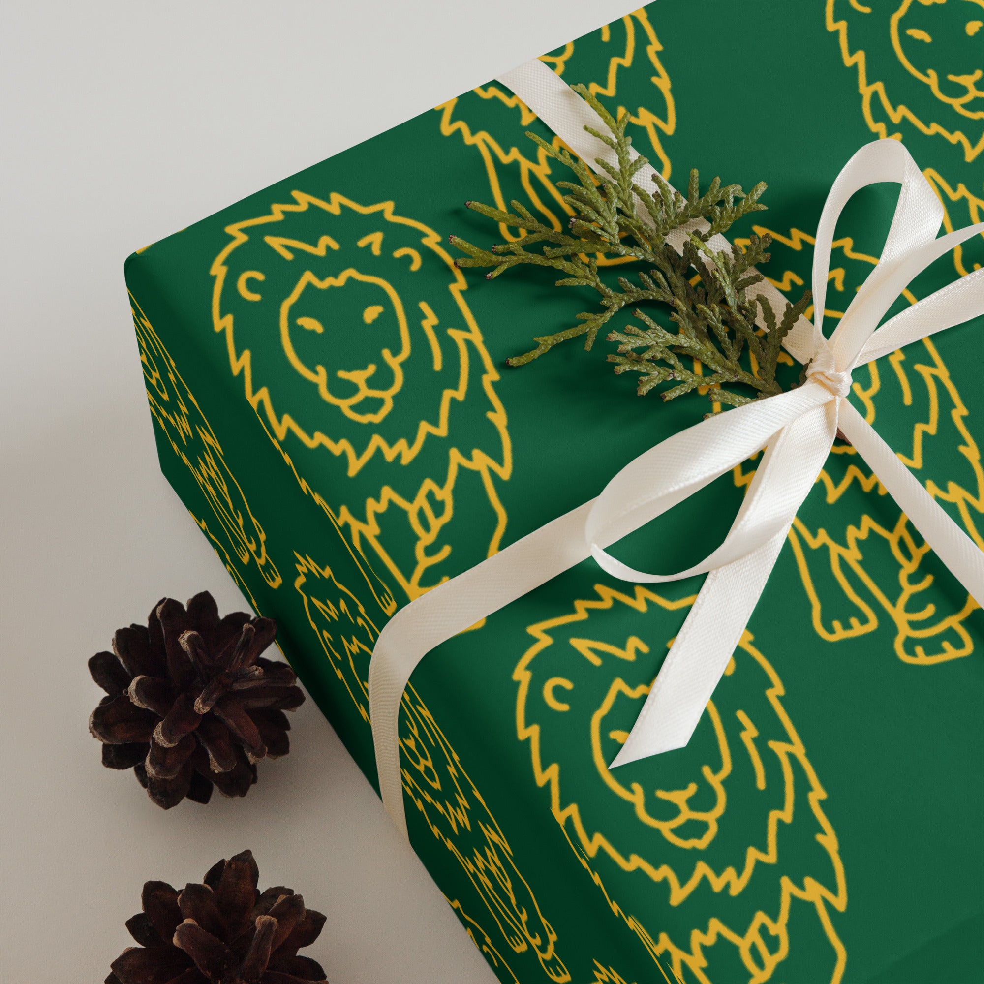 MSSU Lions Wrapping paper sheets Younique Fabrik